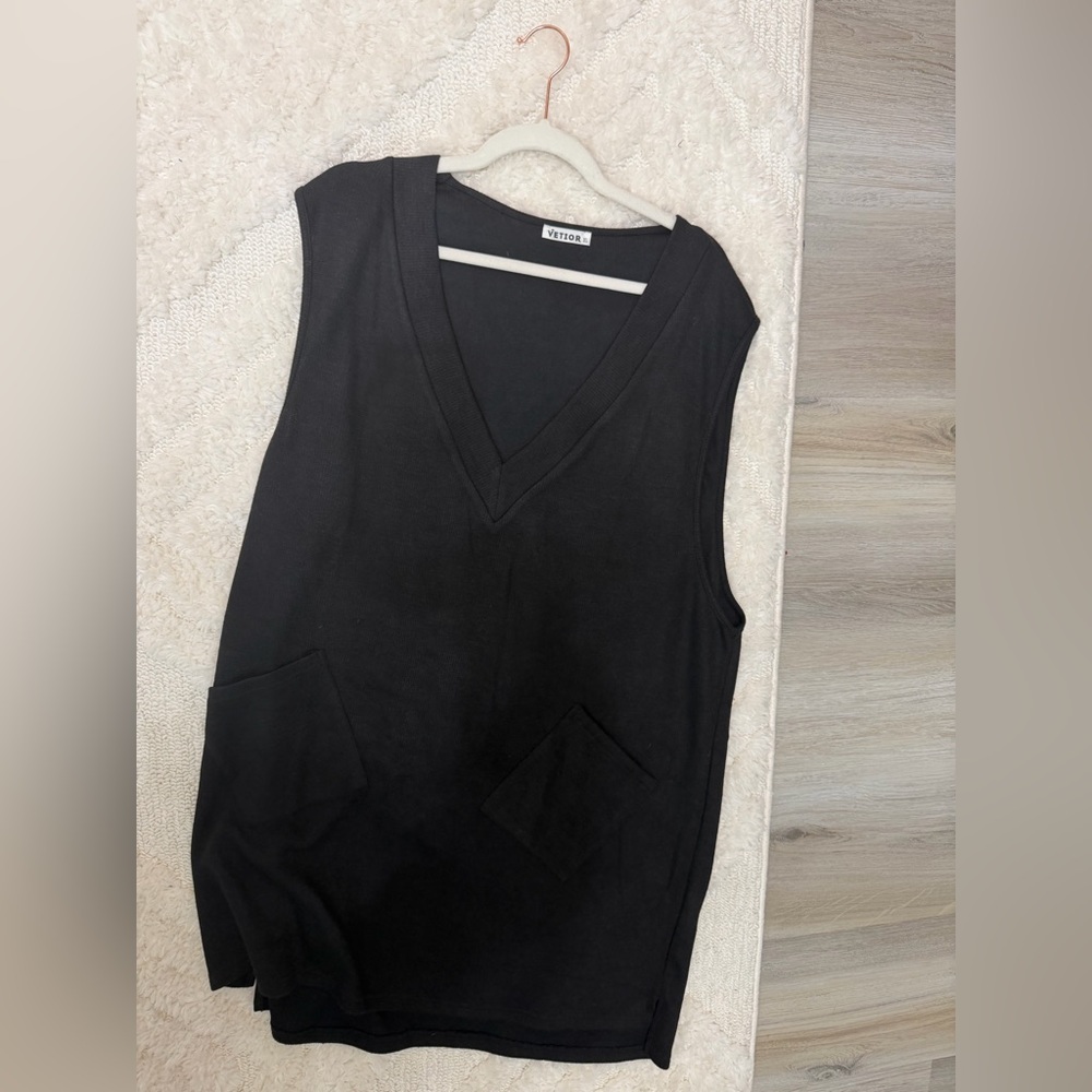 Black sweater dress